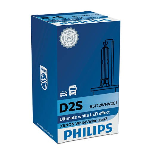 Philips D2S WhiteVision gen2 5000K 85122WHV2C1 Автолампа ксеноновая