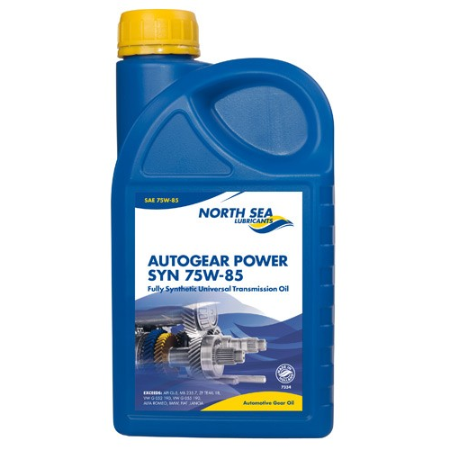 North Sea Autogear Power SYN 75W85 GL-5 синтетическое