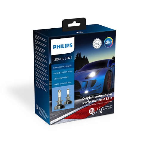 Philips 11972XUWX2 LED H7 X-treme Ultinon Gen2 +250%