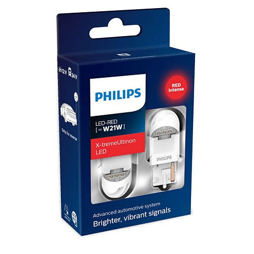 Philips 11065XURX2 W21 X-tremeUltinon LED gen2 LED red 11065