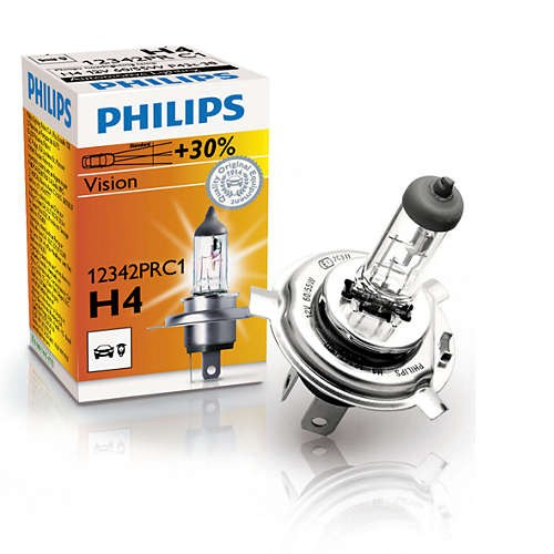 Philips H4 Vision 12342PRC1 автолампа галогеновая