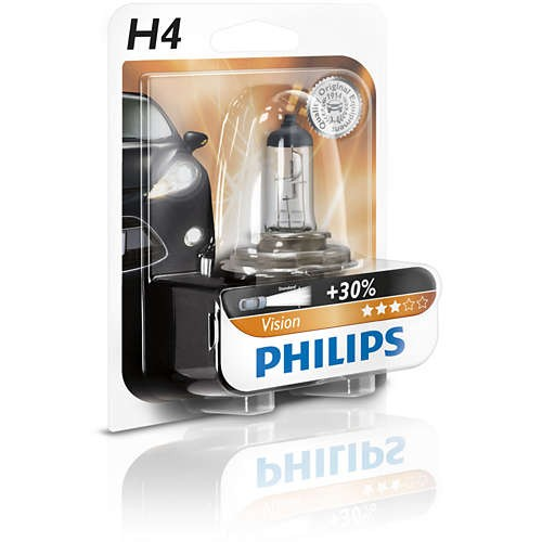 Philips H4 Vision 12342PRВ1 автолампа галогеновая