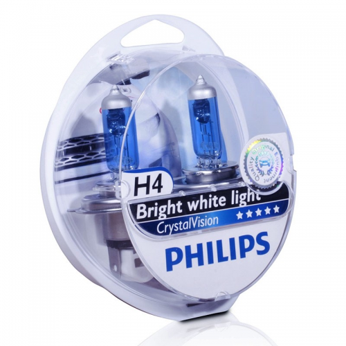 Philips H4 12342CV Cristal Vision автолампы галогеновые