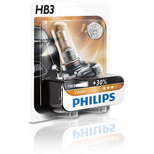 Philips HB3 Vision 9005PRB1 автолампа галогеновая